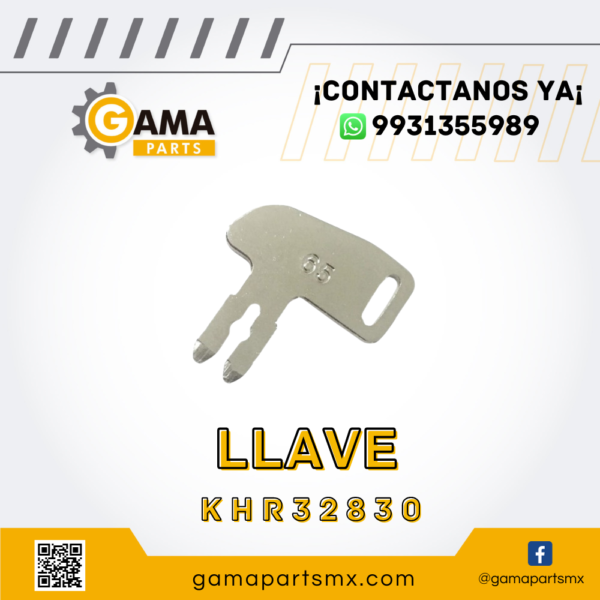 LLAVE BLOQUEO  KHR32830 CNH