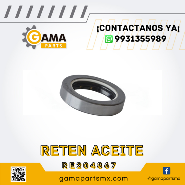 RETEN ACEITE RE204867 JOHN DEERE