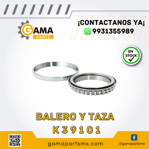 TAPARED ROLLER BEARING K395101 CNH