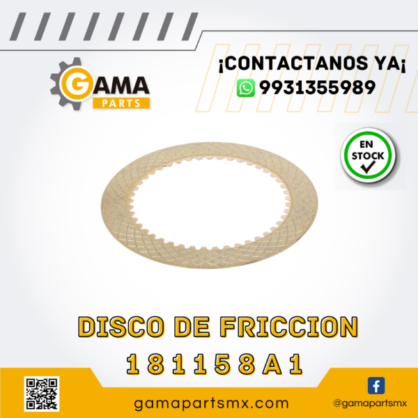 CLUTCH DISC 181158A1 CNH