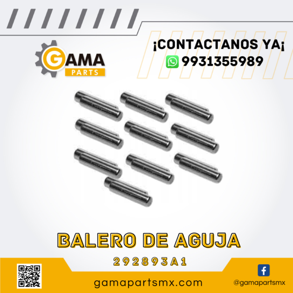 NEEDLE BEARING 292893A1 CNH