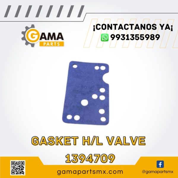 GASKET H/L VALVE 1394709 HYSTER