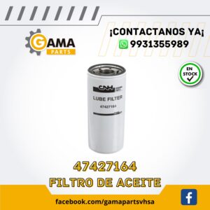 FILTRO DE ACEITE 47427164 CNH PARA MAQUINARIAS CASE