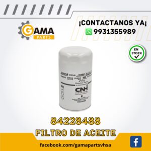 FILTRO DE ACEITE DE MOTOR 84228488 CNH