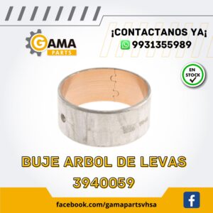 Buje del Arbol de Levas de una maquinaria Cummins 3940059