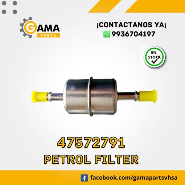 47572791 - FILTRO DE COMBUSTIBLE CNH PARA MAQUINARIAS CASE