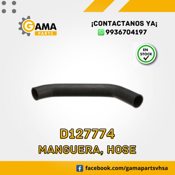 D127774 - HOSE, MANGUERA PARA CASE 580K