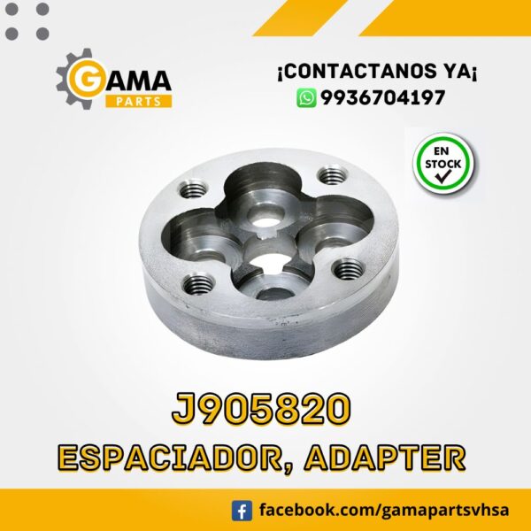 J905820 - ESPACIADOR, ADAPTADOR CNH PARA UNA MAQUINARIA CASE 580SK