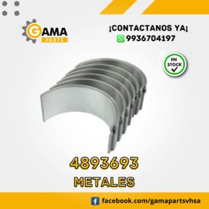 4893693 - METALES PARA CUMMINS