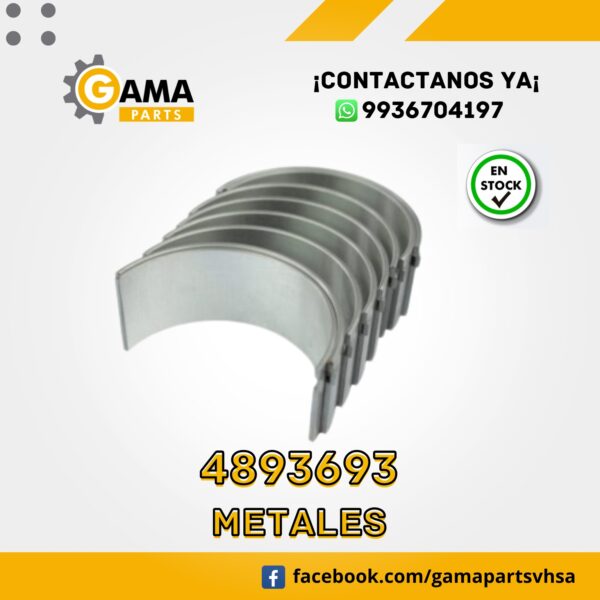 4893693 - METALES PARA CUMMINS