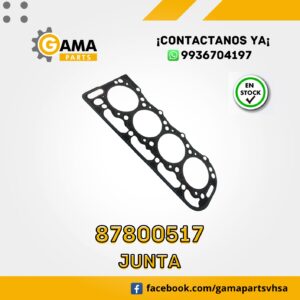 87800517 - JUNTA GASKET PARA NEW HOLLAND