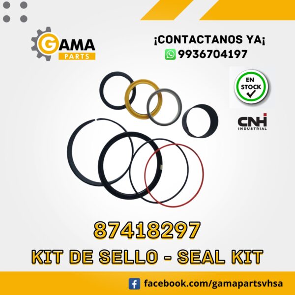 87418297- KIT DE SELLOS CNH