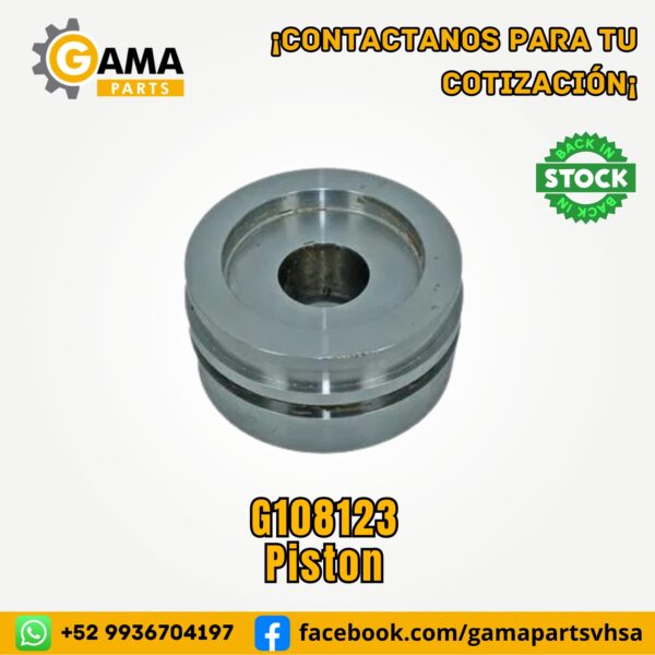 Piston del Estabilizador G108123 para Maquinaria Pesada CASE