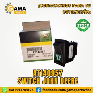 Switch AT140957 para maquinaria pesada John Deere