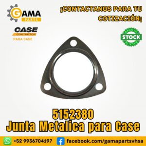 Junta Metalica 5152380 para Maquinaria Pesada Case