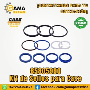 Kit de Sellos 85805990 para Maquinaria Pesada Case