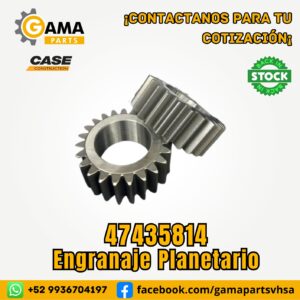 Engranaje Planetario 47435814 para Maquinaria Pesada Case