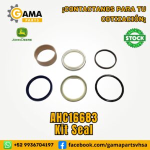 Kit de Sellos AHC16683 para Maquinaria Pesada John Deere