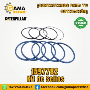 Kit de Sello 1597782 para Maquinaria Pesada Caterpillar
