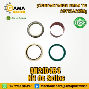 Kit de Sello AH210484 para Maquinaria Pesada John Deere