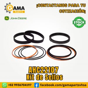 Kit de Sello AHC22107 para Maquinaria Pesada John Deere
